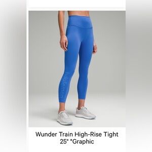 Blue LULU LEMON Leggings